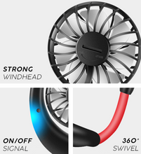 Load image into Gallery viewer, Lazy Neckband Fan (Hands Free)