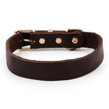 Load image into Gallery viewer, Top Quality Leather Dog Collar