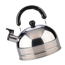 Load image into Gallery viewer, Stainless Steel Quick-Boil Whistling Tea & Coffee Kettle