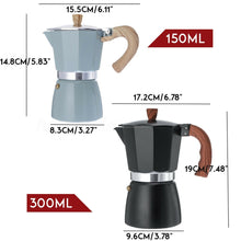 Load image into Gallery viewer, Coloured Italian Stovetop Espresso Coffee Maker