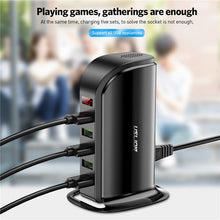 Load image into Gallery viewer, 5 Port USB Charging Dock