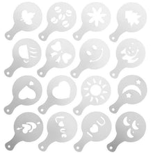 Load image into Gallery viewer, Latte Art Coffee Stencils