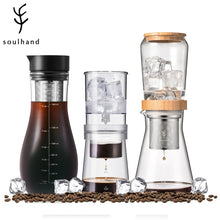 Load image into Gallery viewer, SOULHAND Cold Brew Coffee Maker Ice Coffee Drip Pot Filter Percolators Espresso Kitchen Barista Tea Pots Brewer 3 Patterns