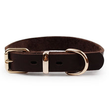 Load image into Gallery viewer, Top Quality Leather Dog Collar