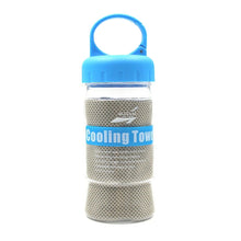 Load image into Gallery viewer, Microfiber Cooling Sports Towel & Water Bottle