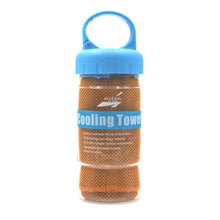 Load image into Gallery viewer, Microfiber Cooling Sports Towel & Water Bottle