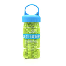 Load image into Gallery viewer, Microfiber Cooling Sports Towel & Water Bottle