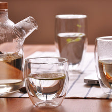Load image into Gallery viewer, Double Wall Glass Coffee & Wine Glass