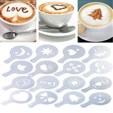 Load image into Gallery viewer, Latte Art Coffee Stencils