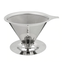 Load image into Gallery viewer, Double Layer Stainless Steel Coffee Filter