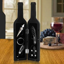 Load image into Gallery viewer, Deluxe 5 Piece Wine Bottle Accessory Gift Set