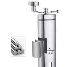 Load image into Gallery viewer, Mini Manual Coffee Machine Bean Burr Coffee Grinder (Stainless Steel)