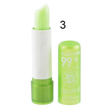 Load image into Gallery viewer, Natural Aloe Vera Temperature Color Changing Lip Balm
