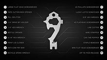 Load image into Gallery viewer, Keychain Multi Tool