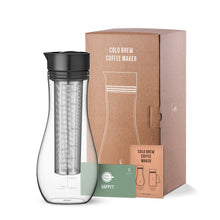 Load image into Gallery viewer, SOULHAND 1500ml Espresso Maker Cold Brew Iced Coffee Maker Dual Use Filter Coffee&Tea Pot Espresso Ice Drip Maker Glass Pots