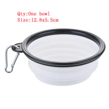 Load image into Gallery viewer, 2 in 1 Dog Travel Water & Food Storage & Bowl