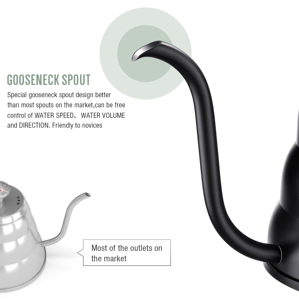 Stainless Steel Pour Over Coffee Pot – Shikkla