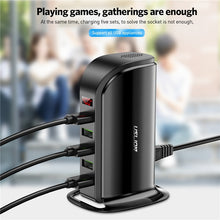 Load image into Gallery viewer, 5 Port USB Charging Dock

