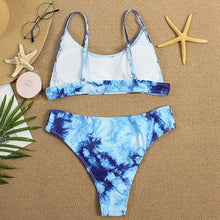Load image into Gallery viewer, Shikkla&#39;s Brazilian Bikini Swimsuit Set Tie Dye
