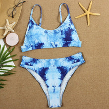 Load image into Gallery viewer, Shikkla&#39;s Brazilian Bikini Swimsuit Set Tie Dye
