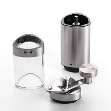 Load image into Gallery viewer, Mini Manual Coffee Machine Bean Burr Coffee Grinder (Stainless Steel)
