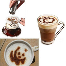 Load image into Gallery viewer, Latte Art Coffee Stencils

