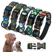 Load image into Gallery viewer, Strong Dog Collars with Engraving Panel
