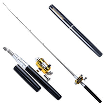 Load image into Gallery viewer, Portable Pocket Travel Fishing Rod &amp; Rig
