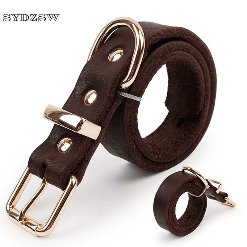 Top Quality Leather Dog Collar
